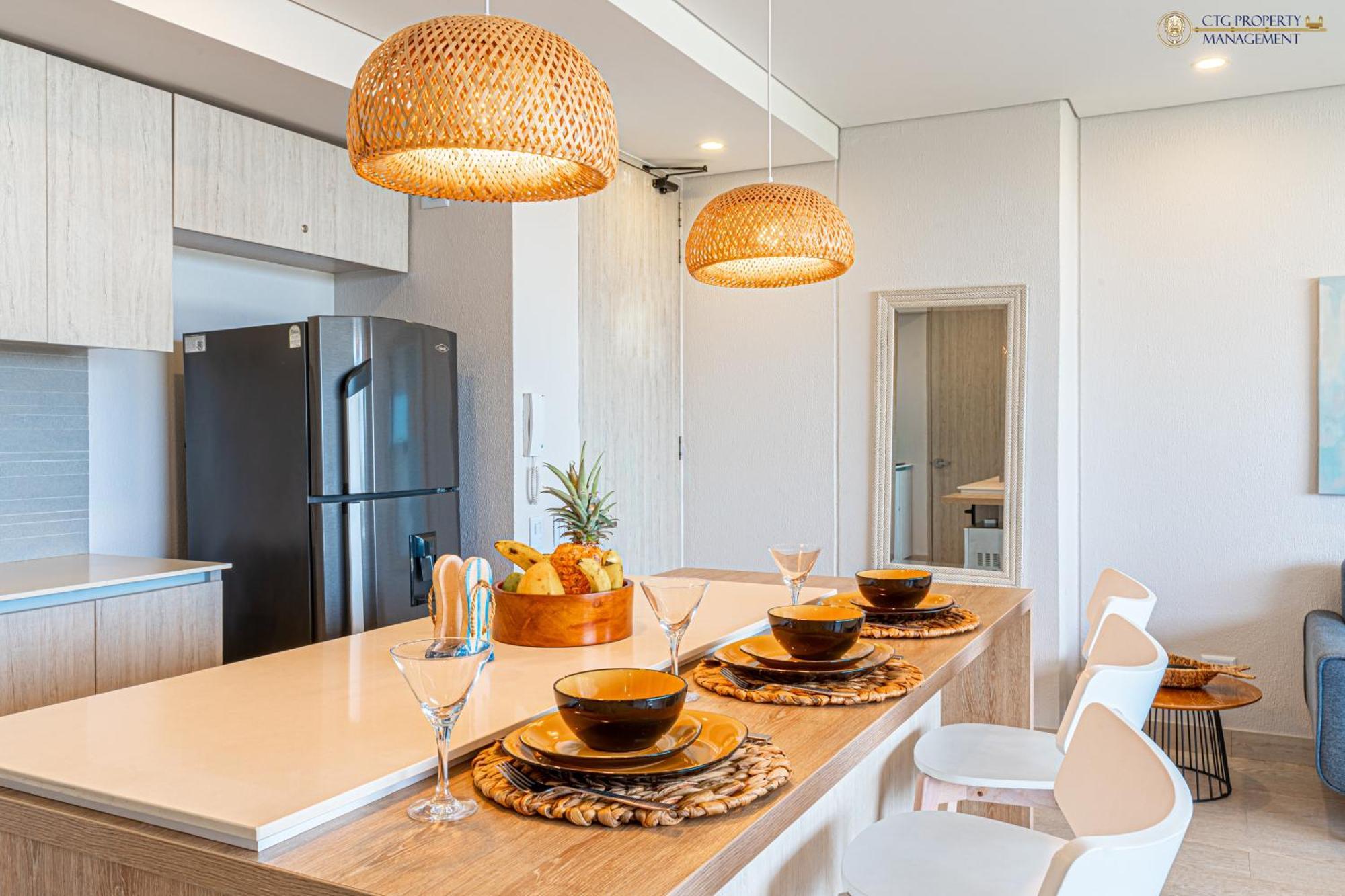 Martinique Cartagena - Apartamentos A Corta Caminata De Playa Azul Esterno foto