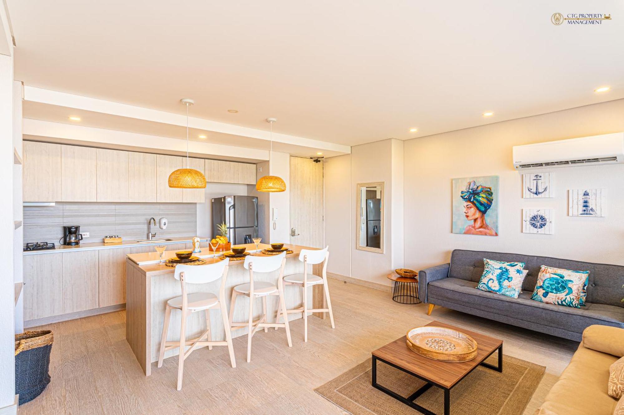 Martinique Cartagena - Apartamentos A Corta Caminata De Playa Azul Esterno foto