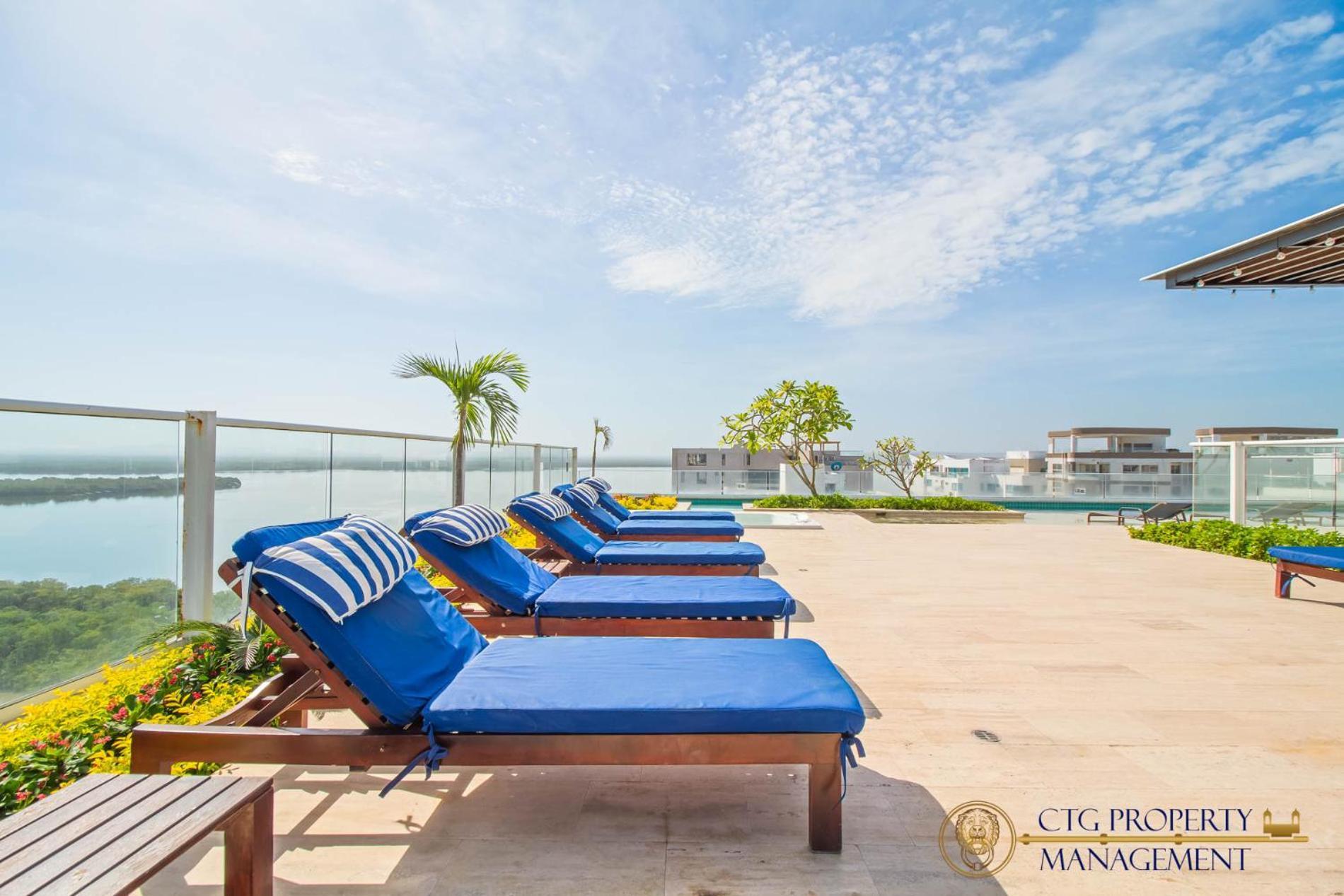 Martinique Cartagena - Apartamentos A Corta Caminata De Playa Azul Esterno foto