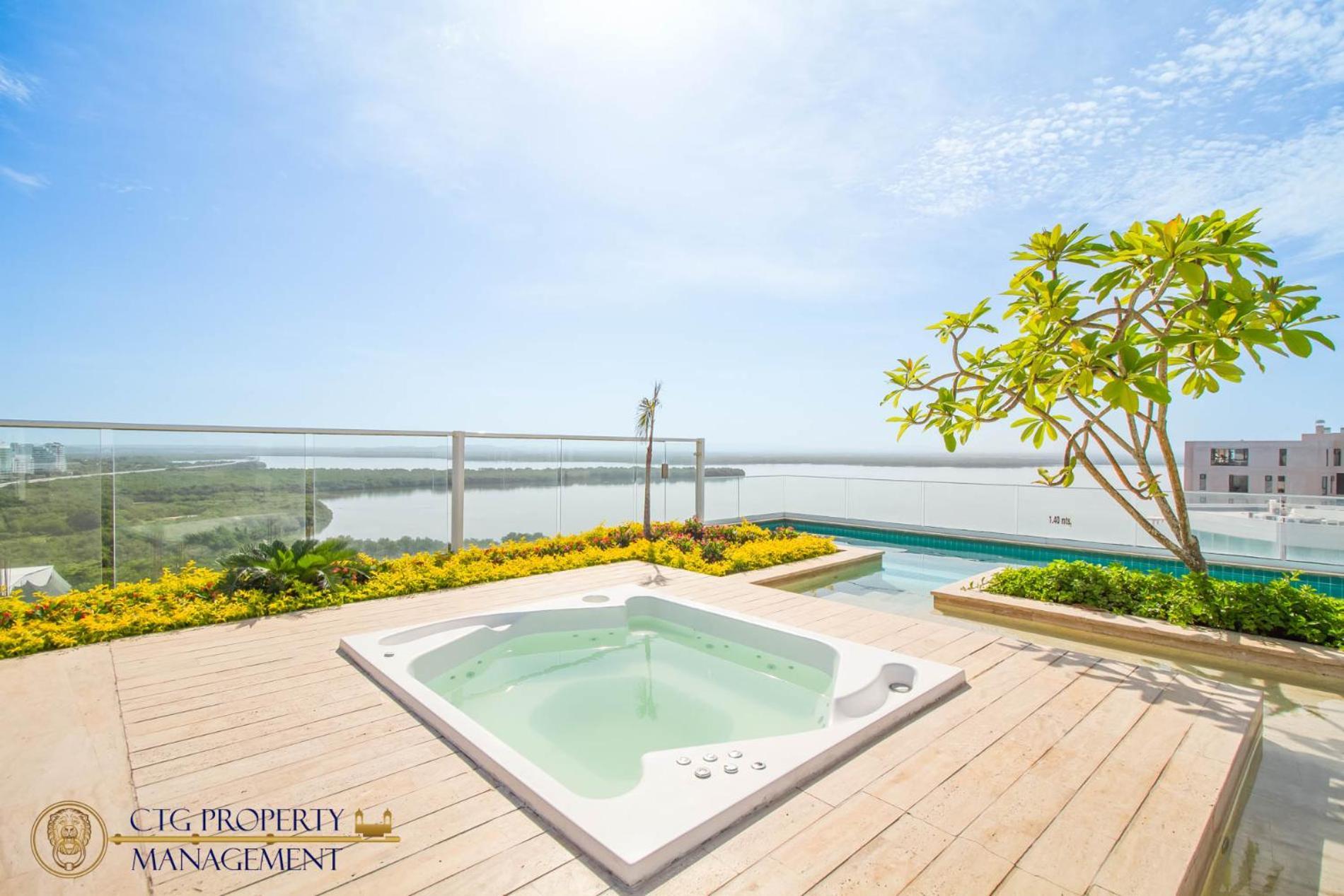 Martinique Cartagena - Apartamentos A Corta Caminata De Playa Azul Esterno foto